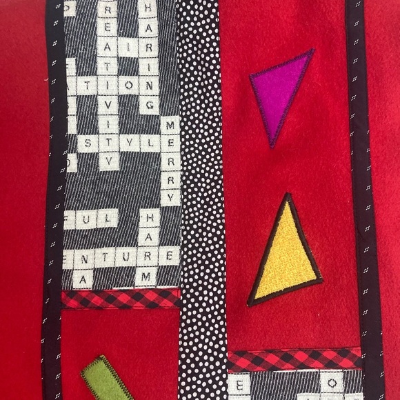 Vintage Lynn Murray  Wool Art to Wear Cropped Jacket - Picture 11 of 16